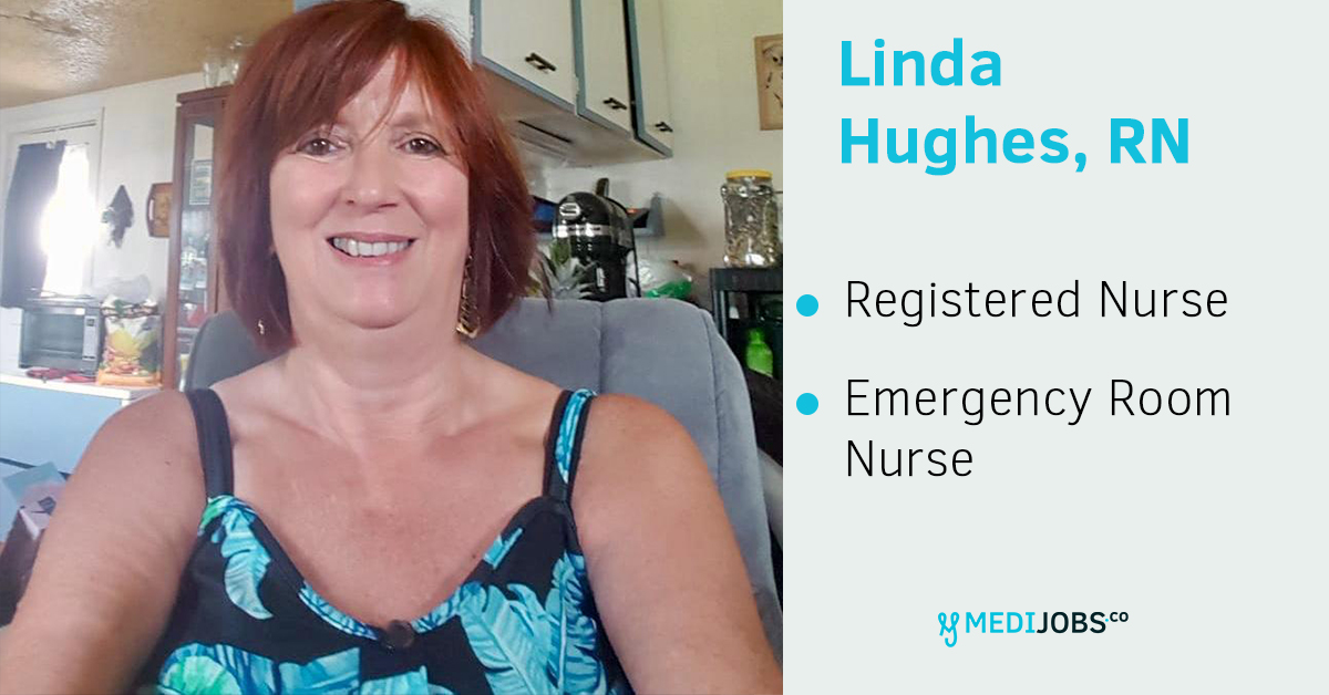 Linda RN nurse. MEDIjobs